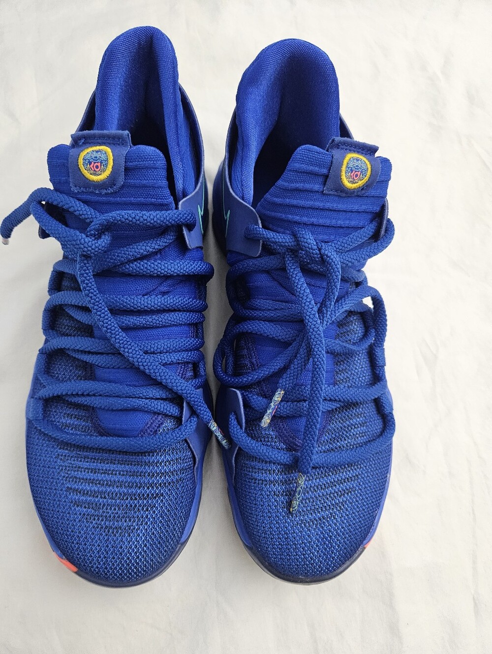 Nike Kids Blue KD Basketball Shoes Size 7Y